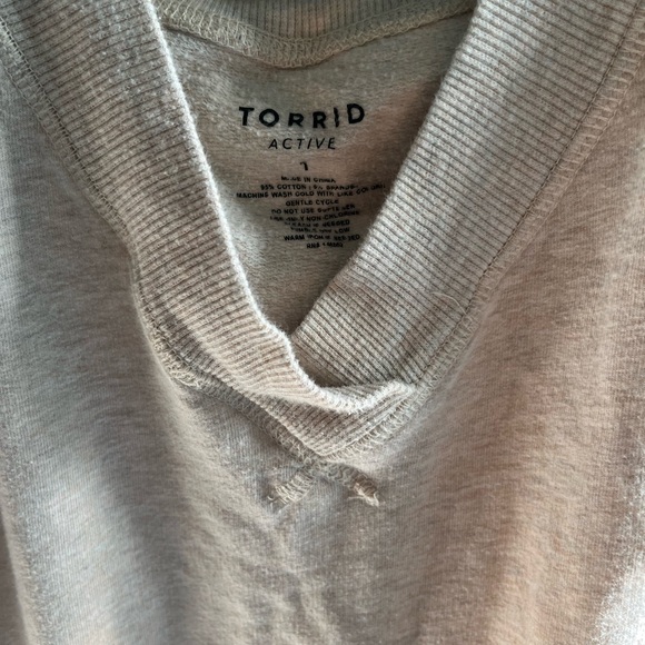 Torrid 1 X v-neck sweatshirt - Picture 7 of 10
